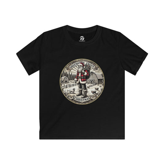 Kids Greenhorn Grove Christmas Softstyle Tee